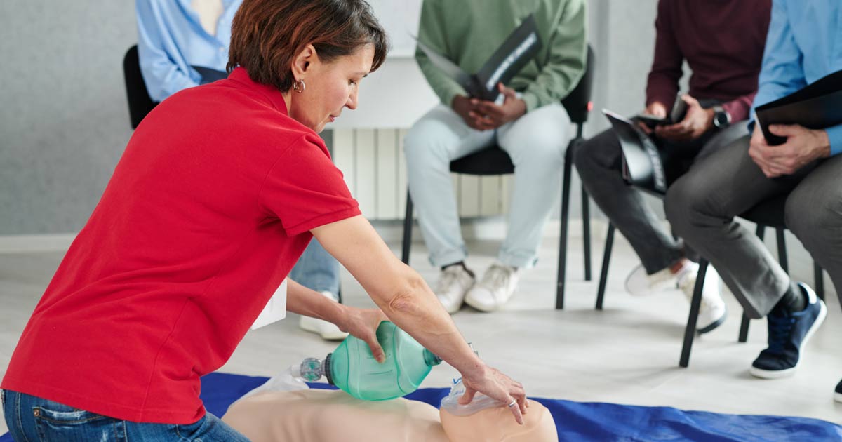 CPR and AED Training class